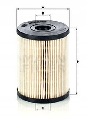 Mann-Filter HU 718/1 n Filtr oleju