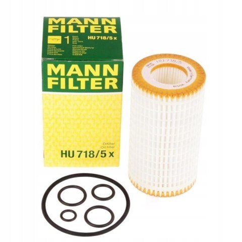 Mann-Filter HU 718/5 x Filtr oleju