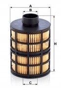 Mann-Filter HU 719/3 x Filtr oleju