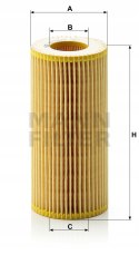 Mann-Filter HU 721/2 x Filtr oleju