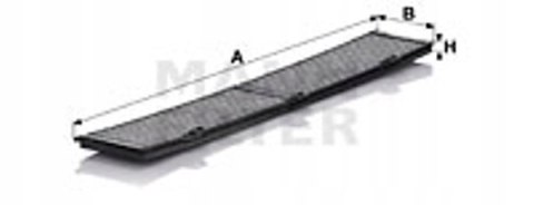 Mann-Filter HU 815/2 x Filtr oleju