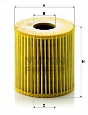 Mann-Filter HU 819/1 x Filtr oleju