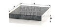 Mann-Filter HU 819/1 x Filtr oleju