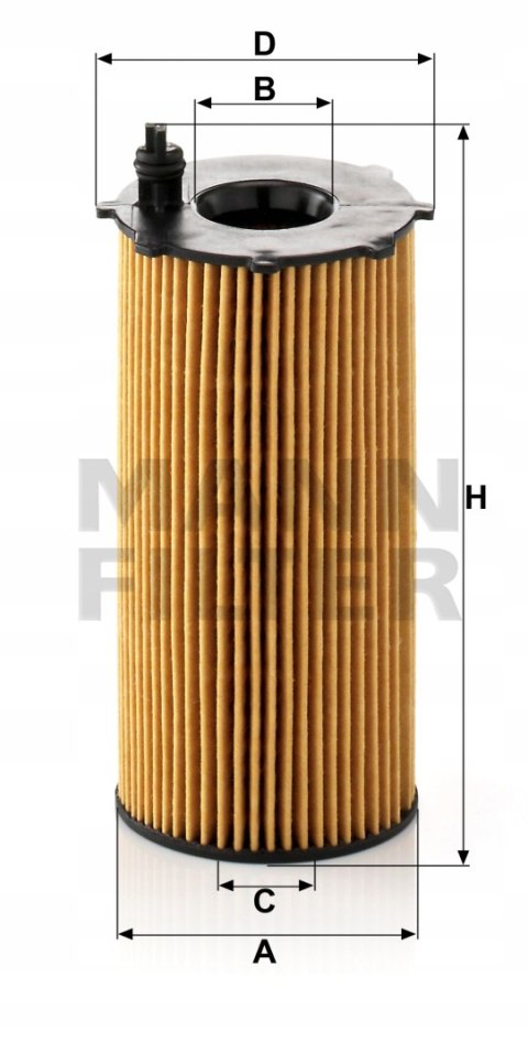 Mann-Filter HU 820/2 x Filtr oleju