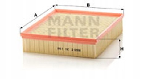 Mann-Filter HU 820/2 x Filtr oleju