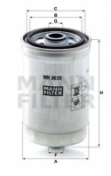 Mann-Filter HU 822/5 x Filtr oleju
