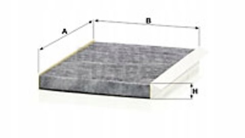 Mann-Filter HU 822/5 x Filtr oleju