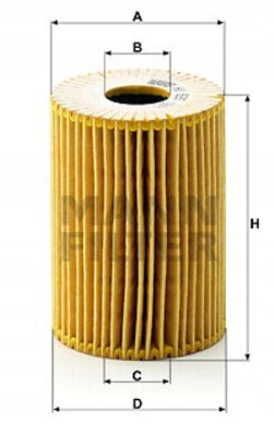 Mann-Filter HU 825 x Filtr oleju