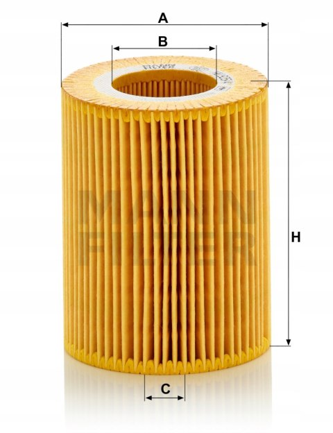 Mann-Filter HU 925/4 x Filtr oleju