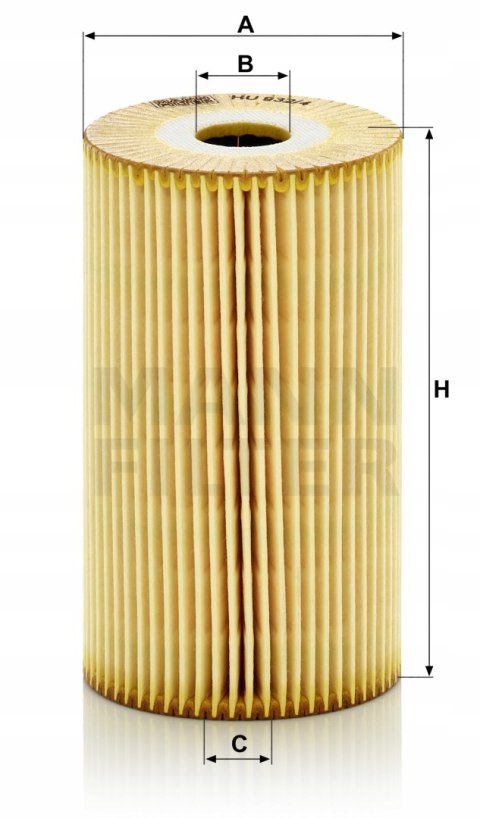 Mann-Filter HU 932/4 n Filtr oleju