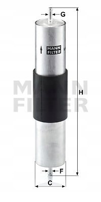 Mann-Filter HU 938/4 x Filtr oleju