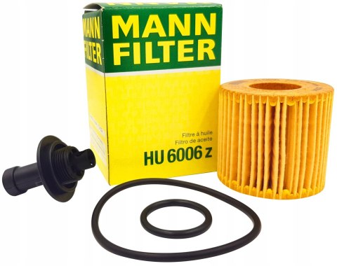 Mann-Filter HU 6006 z Filtr oleju