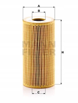 Mann-Filter HU 6011 z Filtr oleju