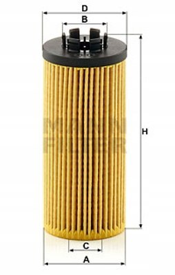 Mann-Filter HU 6012 z KIT Filtr oleju