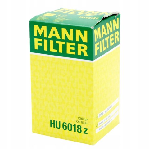 Mann-Filter HU 6018 z Filtr oleju