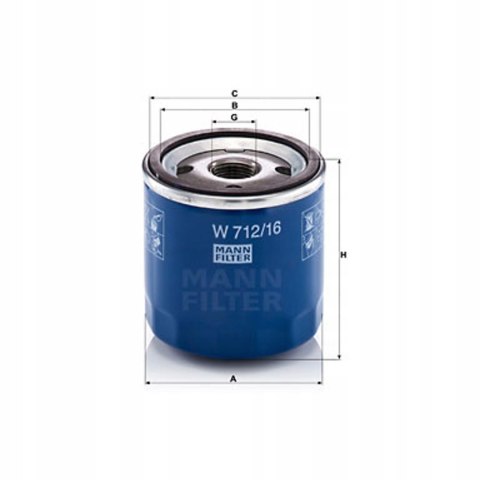 Mann-Filter HU 6020 z Filtr oleju