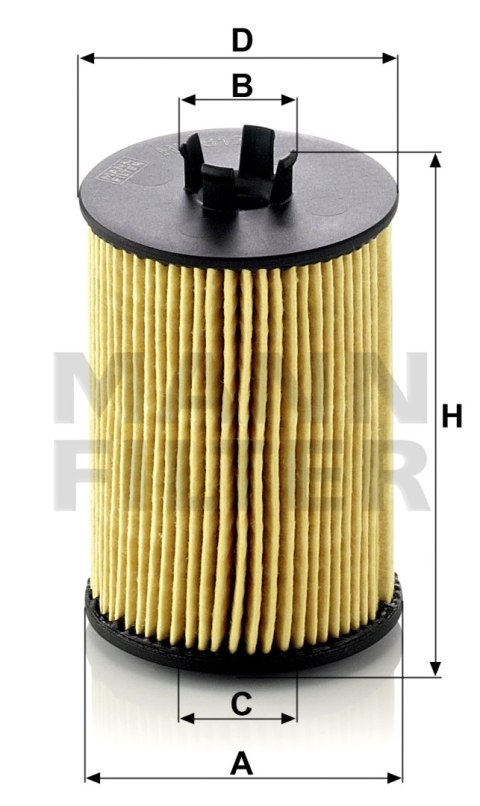 Mann-Filter HU 612/1 x Filtr oleju