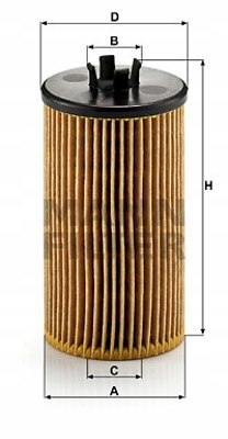 Mann-Filter HU 612/2 x Filtr oleju