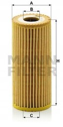 Mann-Filter HU 615/3 x Filtr oleju