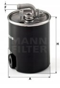 Mann-Filter HU 615/3 x Filtr oleju