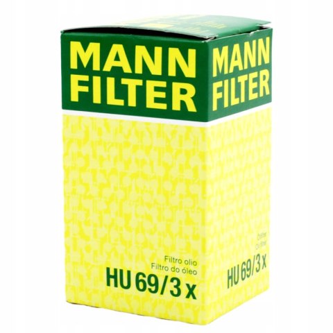 Mann-Filter HU 69/3 x Filtr oleju