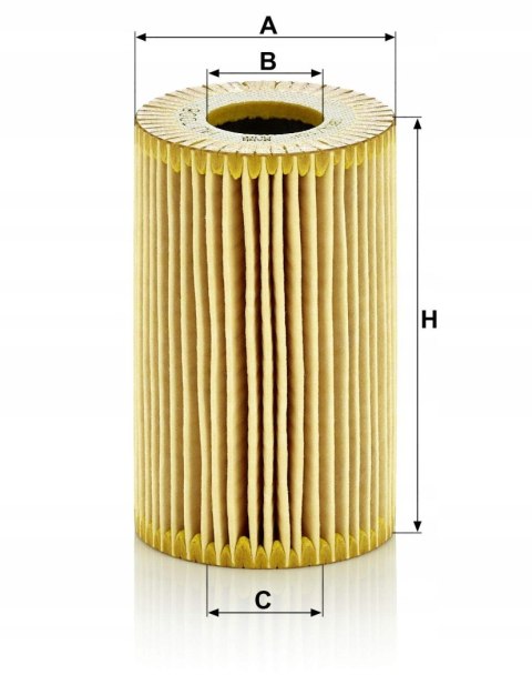 Mann-Filter HU 7008 z Filtr oleju