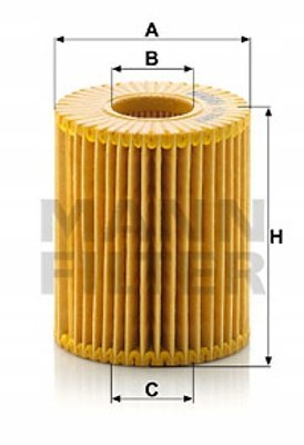 Mann-Filter HU 7009 z Filtr oleju