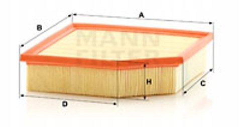 Mann-Filter HU 7009 z Filtr oleju