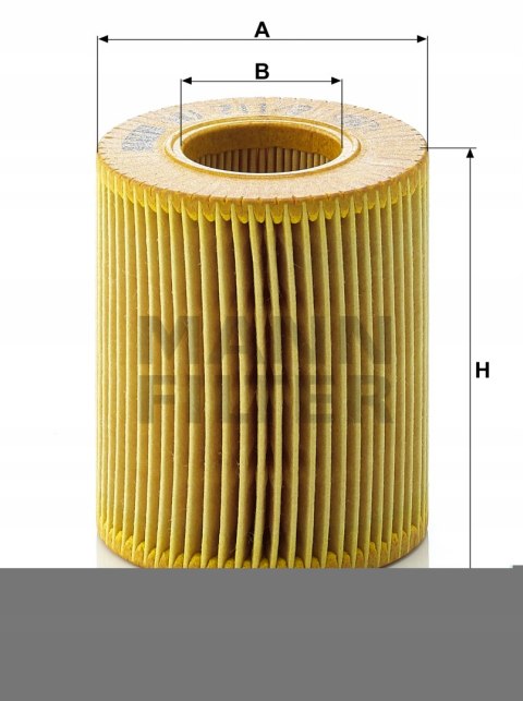 Mann-Filter HU 711/2 x Filtr oleju