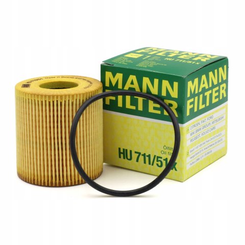 Mann-Filter HU 711/51 x Filtr oleju
