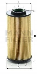 Mann-Filter HU 712/10 x Filtr oleju