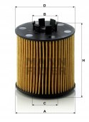 Mann-Filter HU 712/6 x Filtr oleju