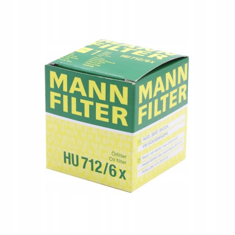 Mann-Filter HU 712/6 x Filtr oleju