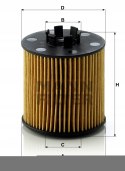 Mann-Filter HU 712/6 x Filtr oleju