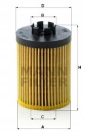 Mann-Filter HU 712/8 x Filtr oleju