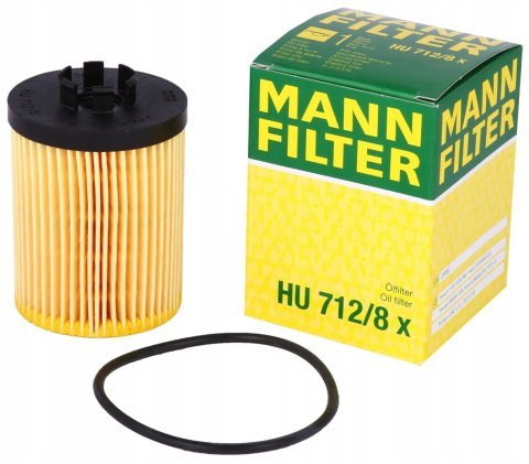 Mann-Filter HU 712/8 x Filtr oleju