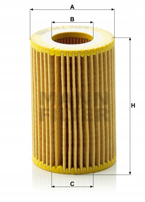 Mann-Filter HU 712/9 x Filtr oleju