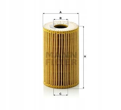 Mann-Filter HU 715/4 x Filtr oleju