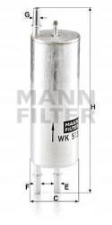 Mann-Filter HU 715/5 x Filtr oleju