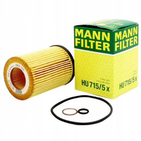 Mann-Filter HU 715/5 x Filtr oleju