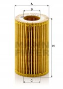 Mann-Filter HU 715/6 x Filtr oleju