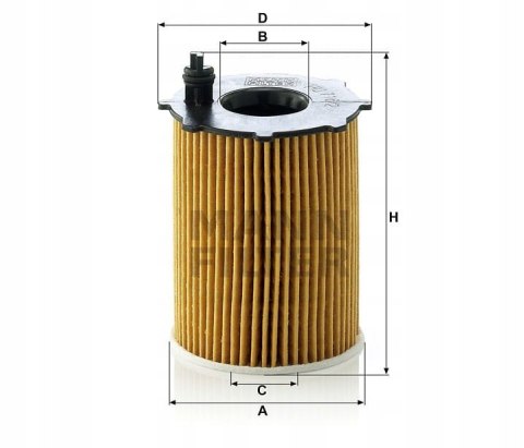 Mann-Filter HU 716/2 x Filtr oleju
