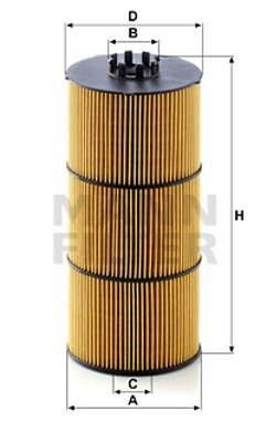 Mann-Filter HU 12 001 z Filtr oleju
