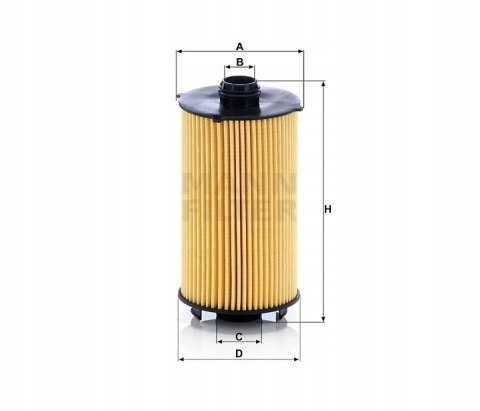 Mann-Filter HU 12 007 x Filtr oleju