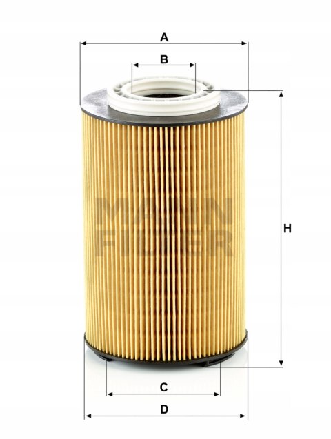 Mann-Filter HU 1291/1 z Filtr oleju