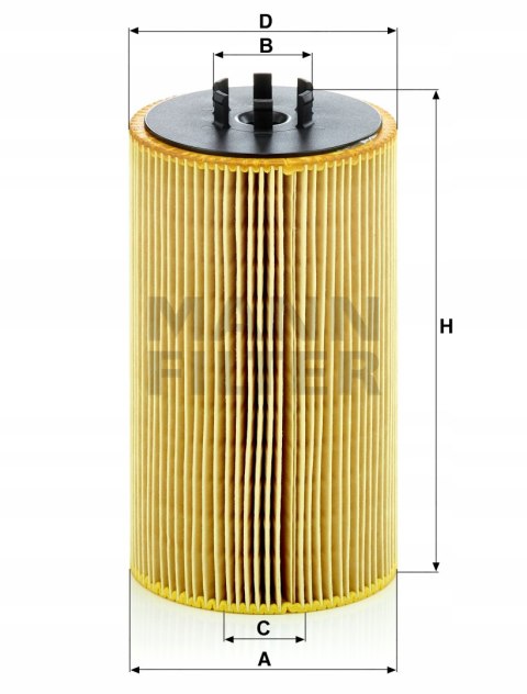 Mann-Filter HU 13 125/3 x Filtr oleju