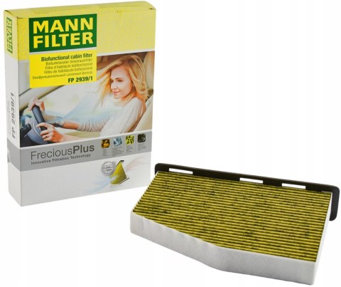 Mann-Filter FP 2939/1 Filtr, wentylacja przestrzeni pasażerskiej