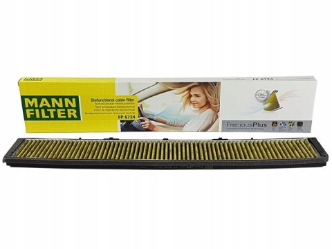 Mann-Filter FP 6724 Filtr, wentylacja przestrzeni pasażerskiej