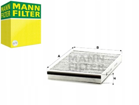 Mann-Filter CUK 3054 Filtr, wentylacja przestrzeni pasażerskiej