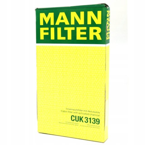 Mann-Filter CUK 3139 Filtr, wentylacja przestrzeni pasażerskiej